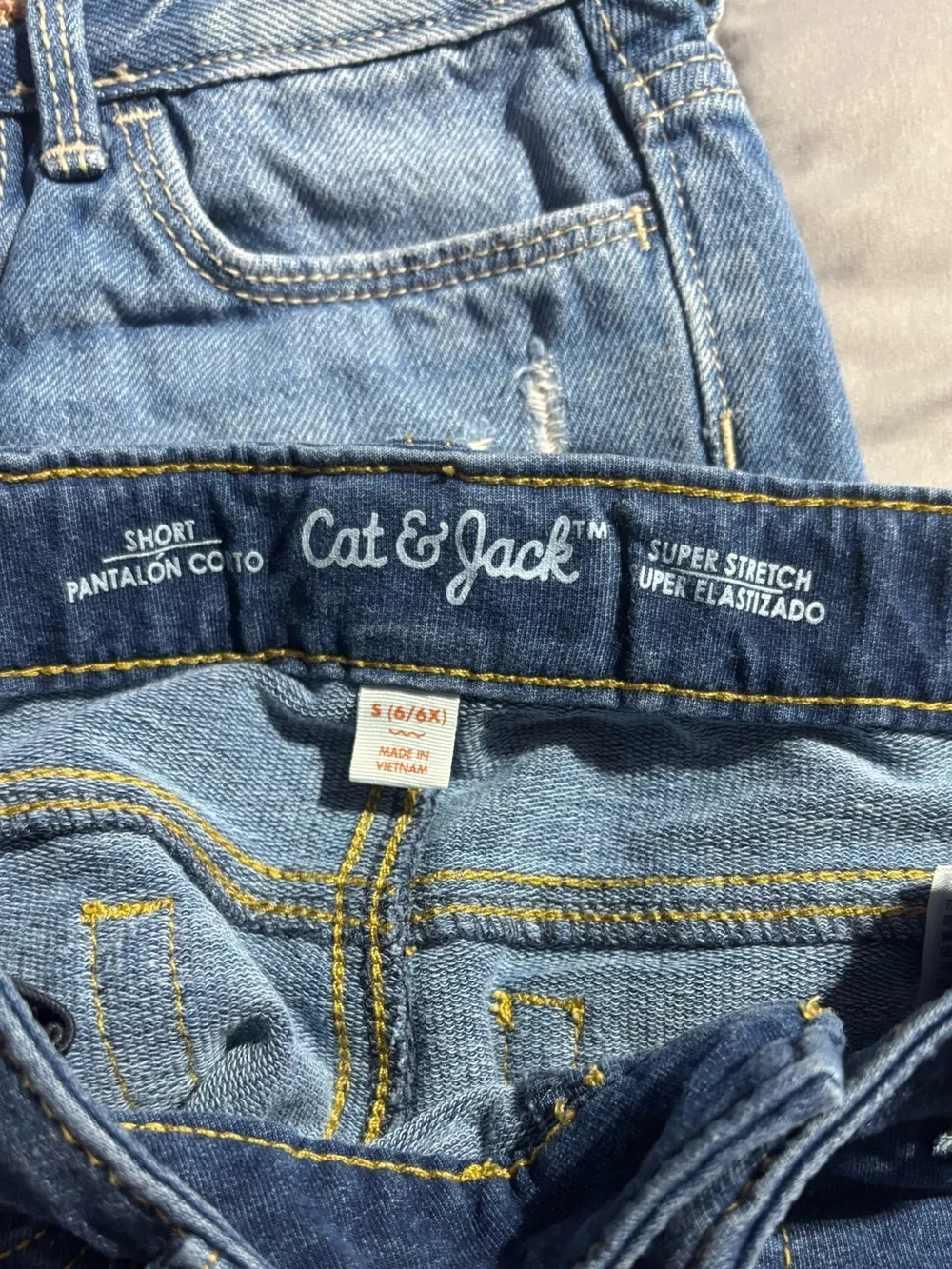 Kids Girls Size 6 Shorts Jeans Denim Bottoms Bundle Oshkosh Lee Old Navy CatJack